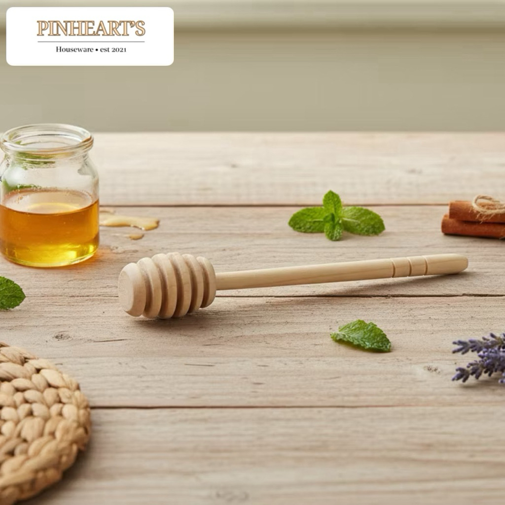 SENDOK MADU HONEY DIPPER STICK KAYU FOOD GRADE / SPOON HONEY DIPPER STICK SENDOK MADU FOOD GRADE