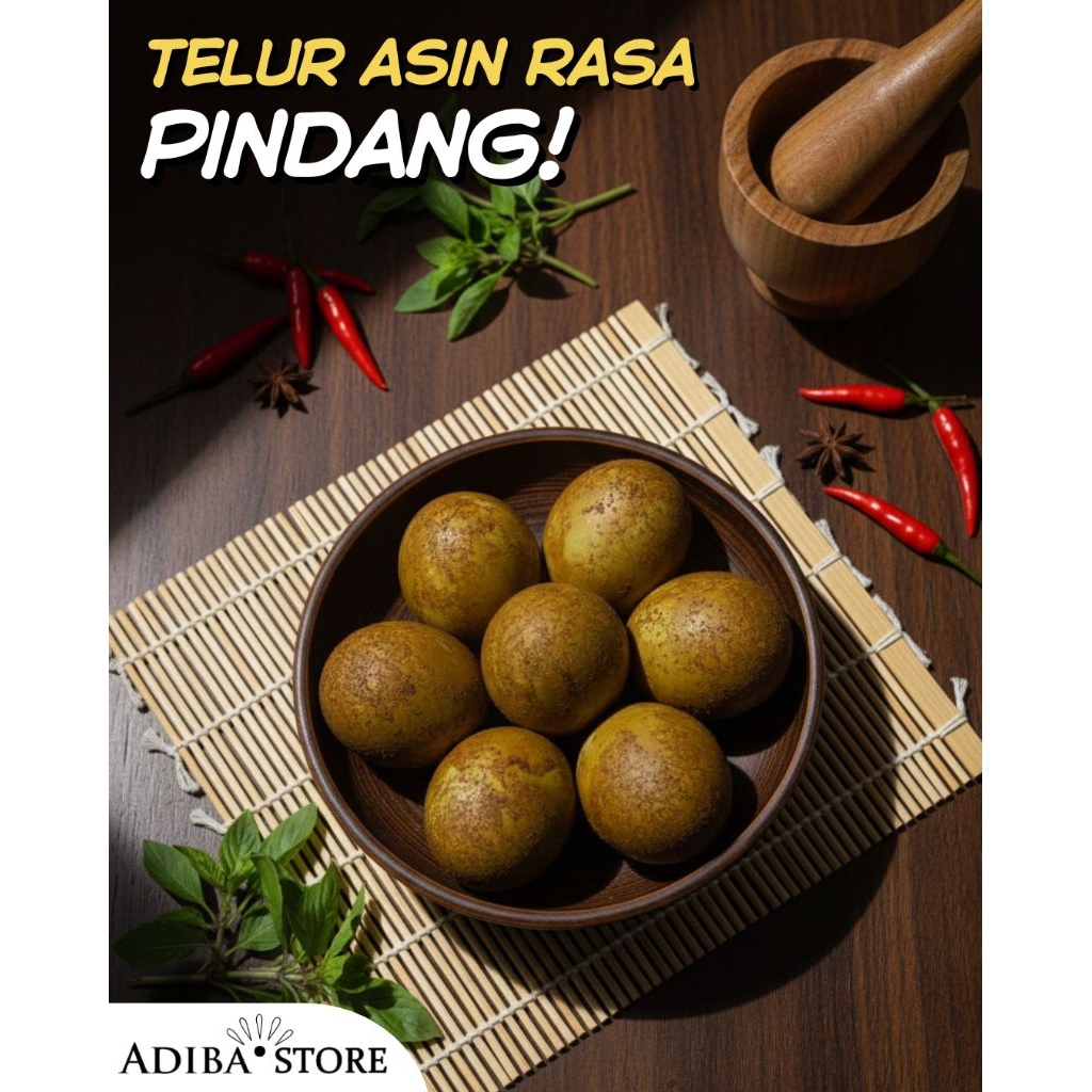 TELUR ASIN ADIBA STORE || TELUR ASIN RASA PINDANG ASLI BREBES || TELUR ASIN BREBES PREMIUM || TELUR 