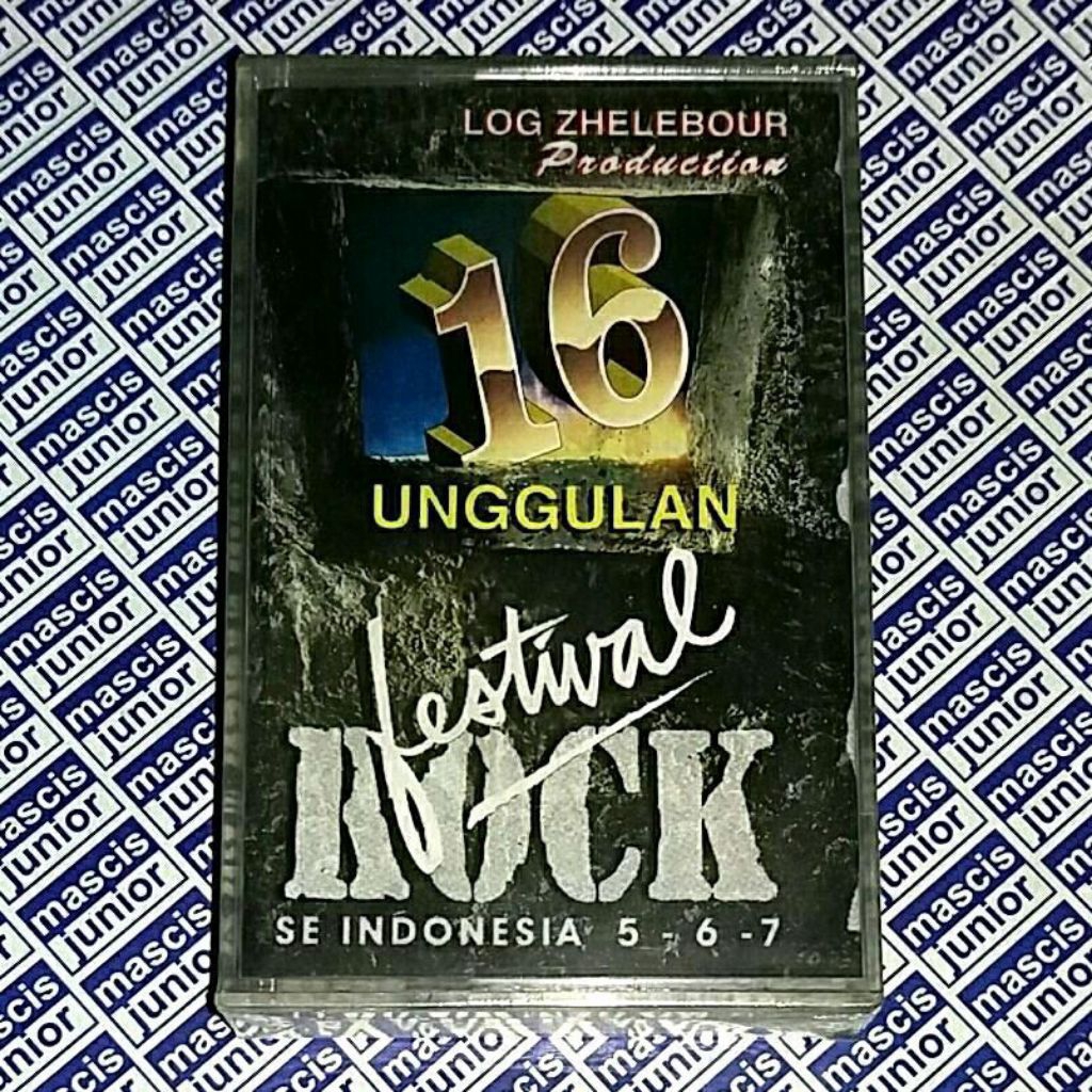 Kaset Pita 16 Unggulan Festival Rock Se Indonesia Ke 5 - 6 - 7 ft. Kaisar Valhalla Rudal Andromedha 