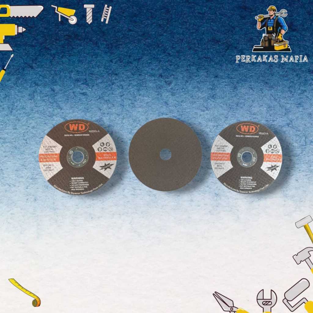WD Cutting Wheel 7 Inch / WD Batu Potong 7 x 2.5 MM