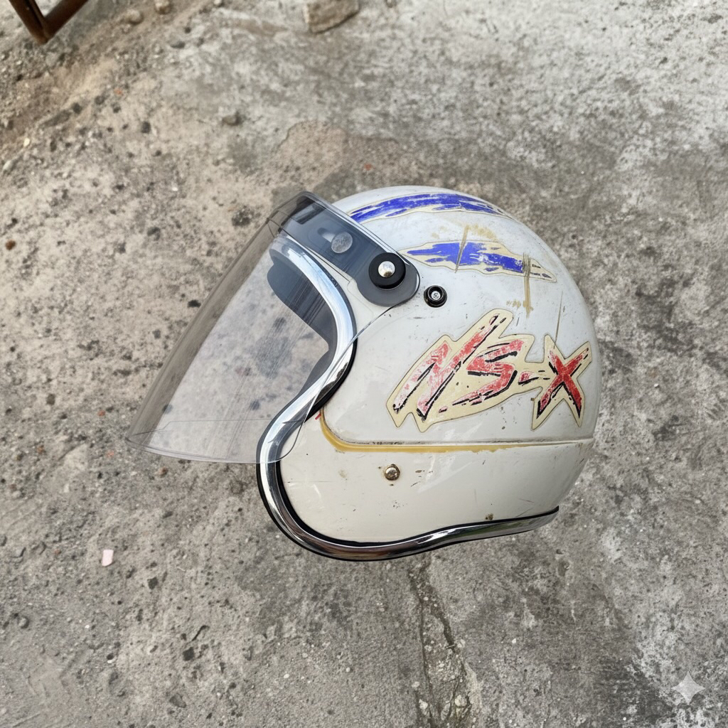 Kaca Helm Venom Injak Original Cocok Untuk Helm Bogo, Slim Head, Cakil, dll