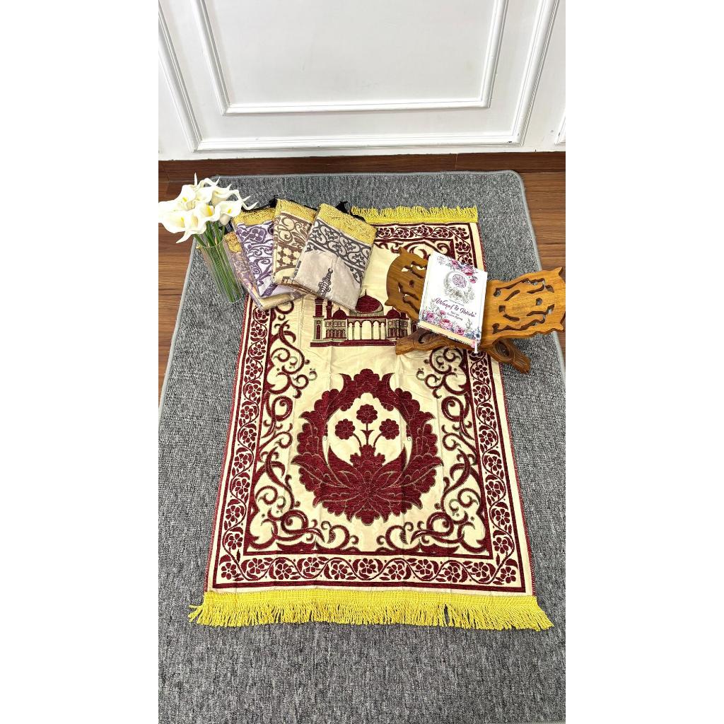 Sajadah Makeena Bolak Balik Sajadah Ukuran 108x68 cm Sajadah Prayer Mat Turkiye | Cordova Super Stor
