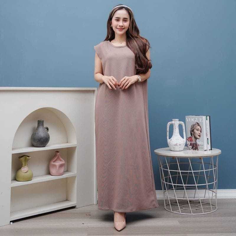 Hidayatcollection Gamis Jersey Polos Busui  Yukensi / Kutung / Inner /Daleman /singlet XL busui
