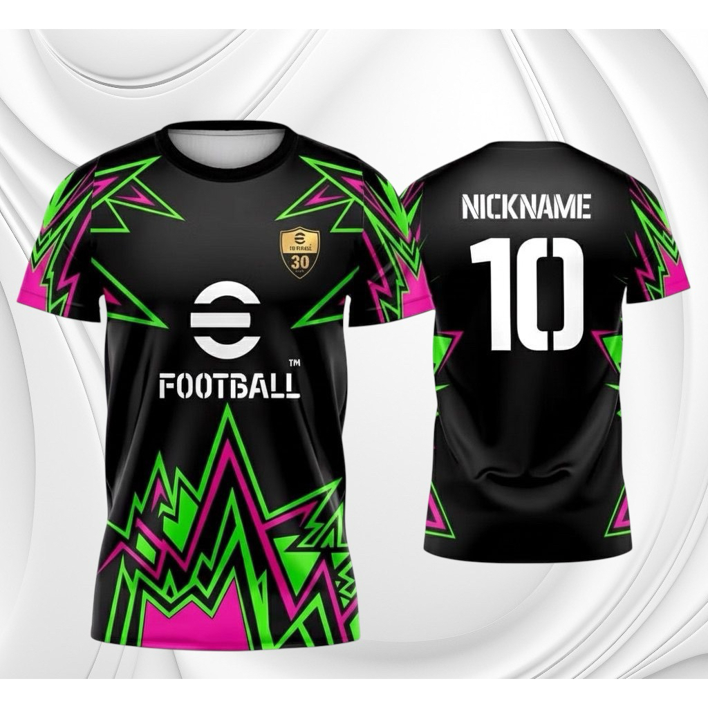 jersey bola efootball spesial edition 2025 gratis nama dan nomer
