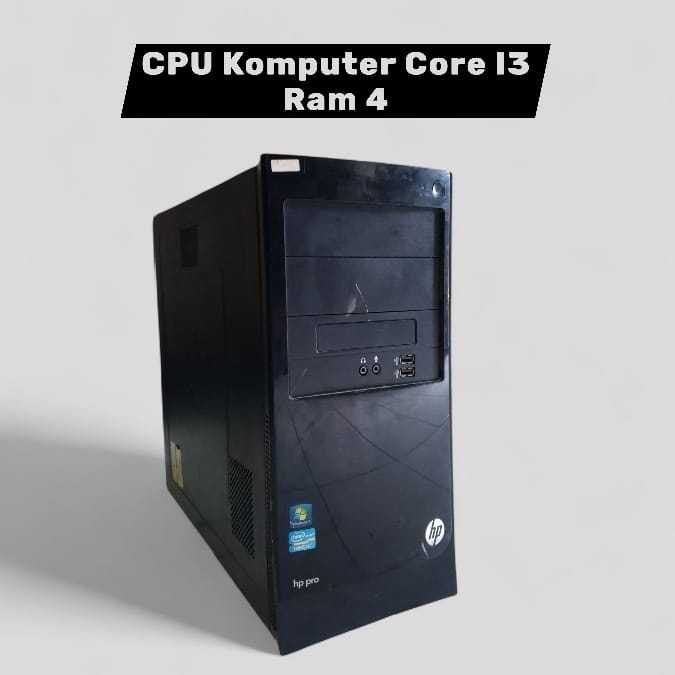 cpu komputer core i3 ram 4 gb hdd 250 siap pakai