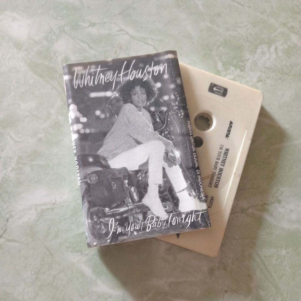 Kaset Whitney Houston I'm Your Baby Tonight/1990 arista records mulus