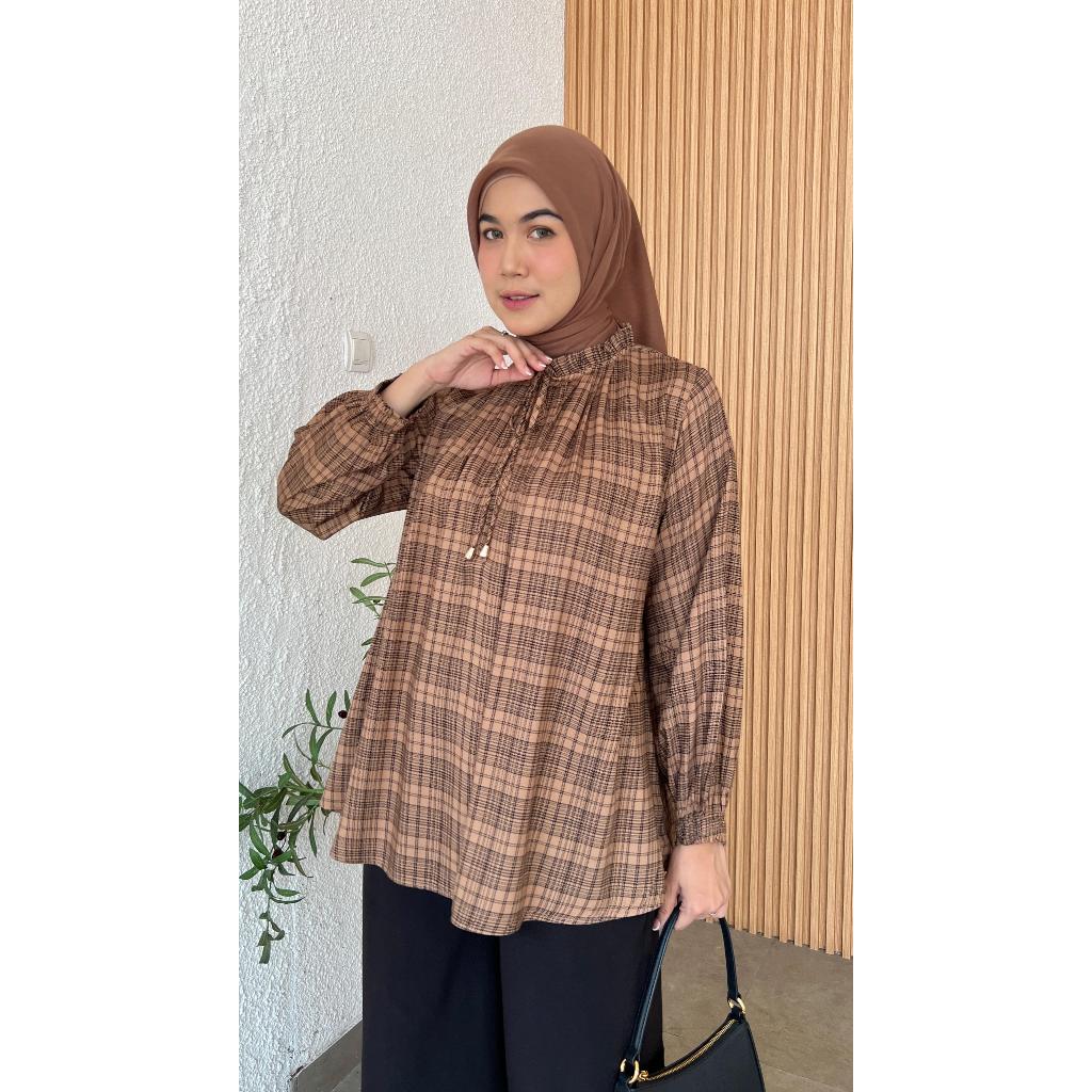 WARNA FASHION/ ATASAN / RAYON SILKY / BAJU WANITA MUSLIM/GROSIR TANAH ABANG