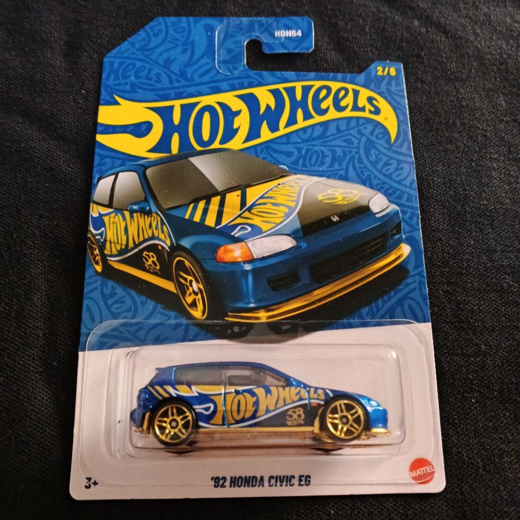 hot wheels anniversary 58 honda civic eg hot wheels honda estilo anniversary 58th