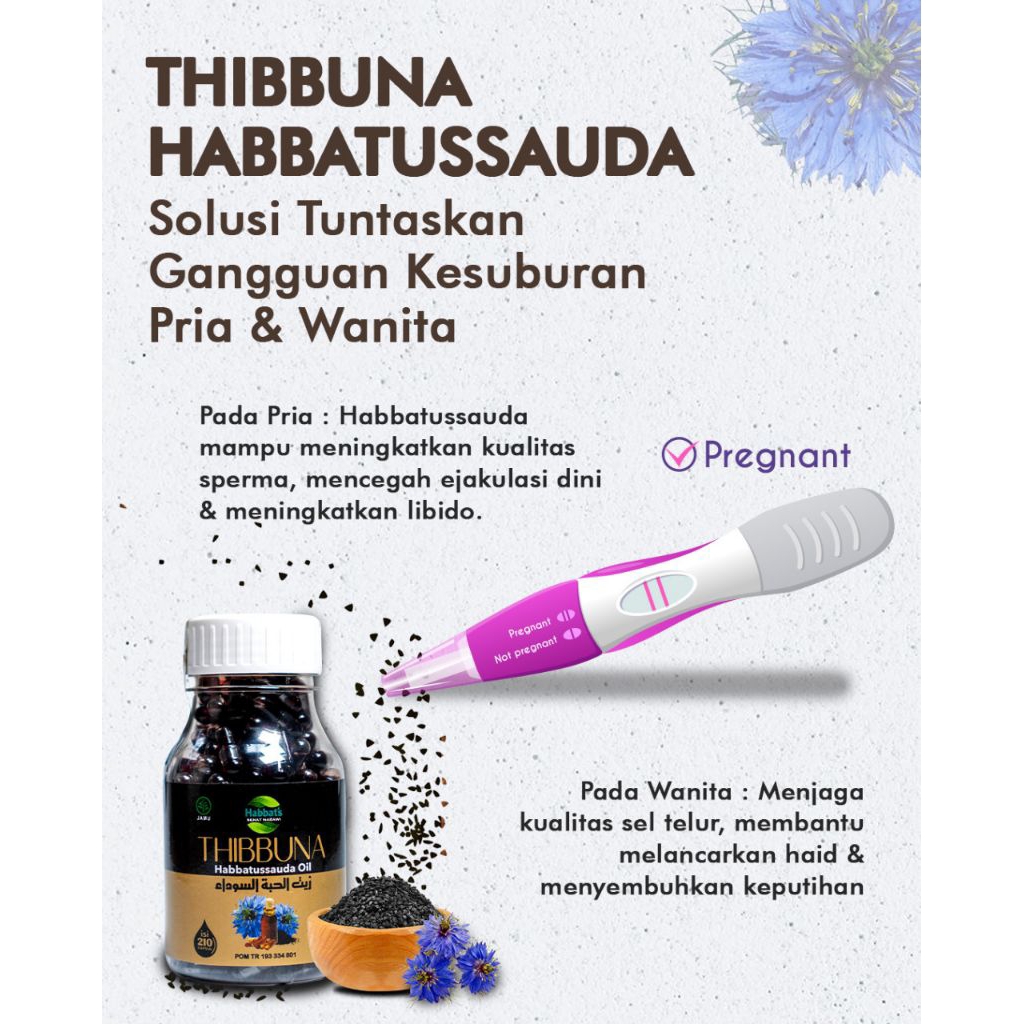 THIBBUNA HABBATUSSAUDA OIL ISI 100 KAPSUL