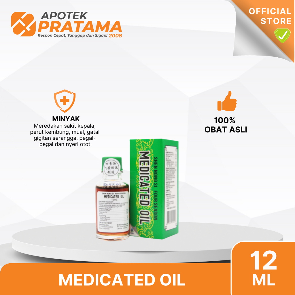 MEDICATED OIL / MINYAK MEDICATED