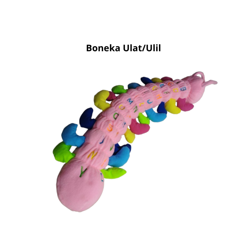 Boneka Karakter Ulat / Ulil