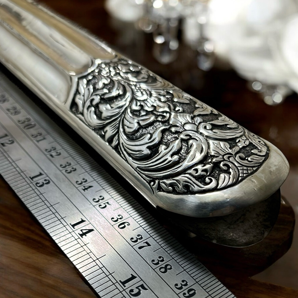 Pendok Keris Kulonan Cirebon Full Perak Asli