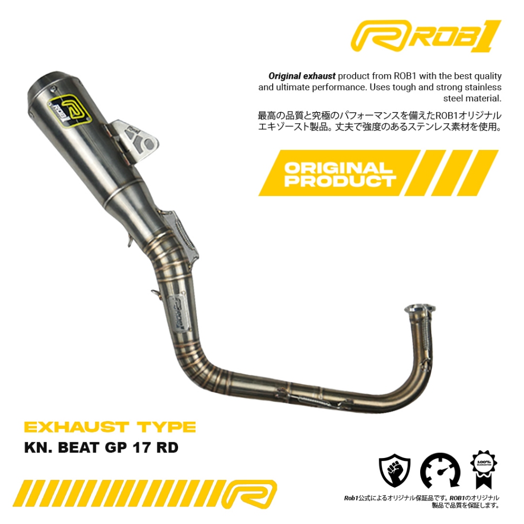 ROB1 KNALPOT BEAT GP 17