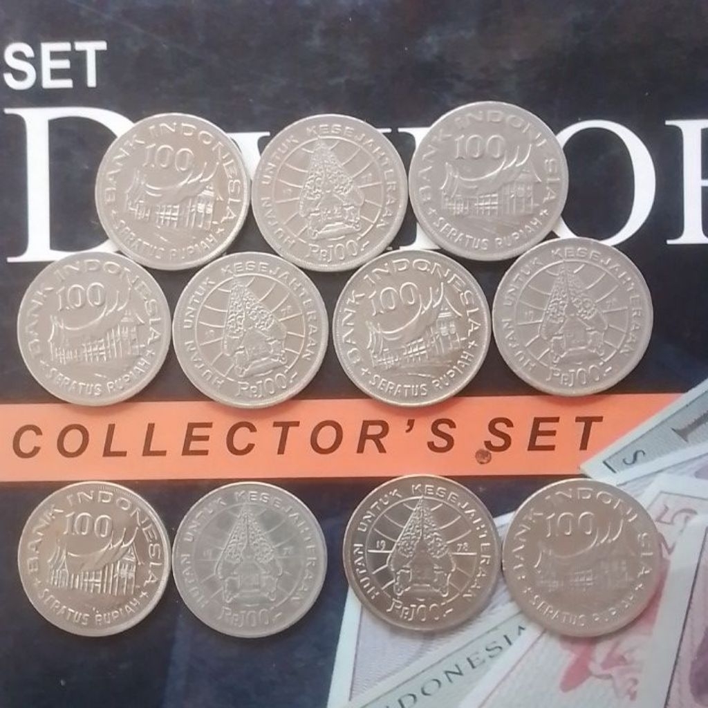 UANG KUNO MAHAR 100 RUPIAH WAYANG TAHUN 1978 ASLI