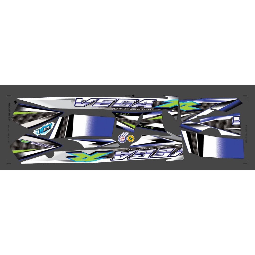 STRIPING VEGA MODEL FIZR 2004 FIZR