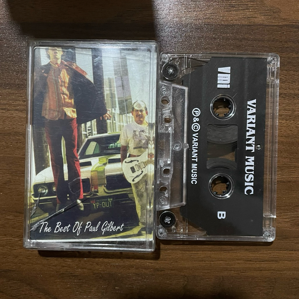 Kaset pita - The best of Paul Gilbert