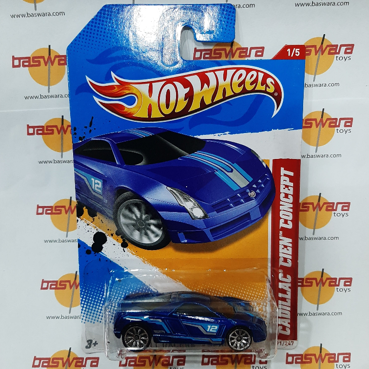 HotWheels Thrill Racers - Space 12 CADILLAC Cien  Concept