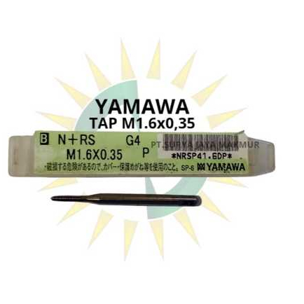 TAP YAMAWA M1,6x0,35 / TAP M1,6 x 0.35 YAMAWA