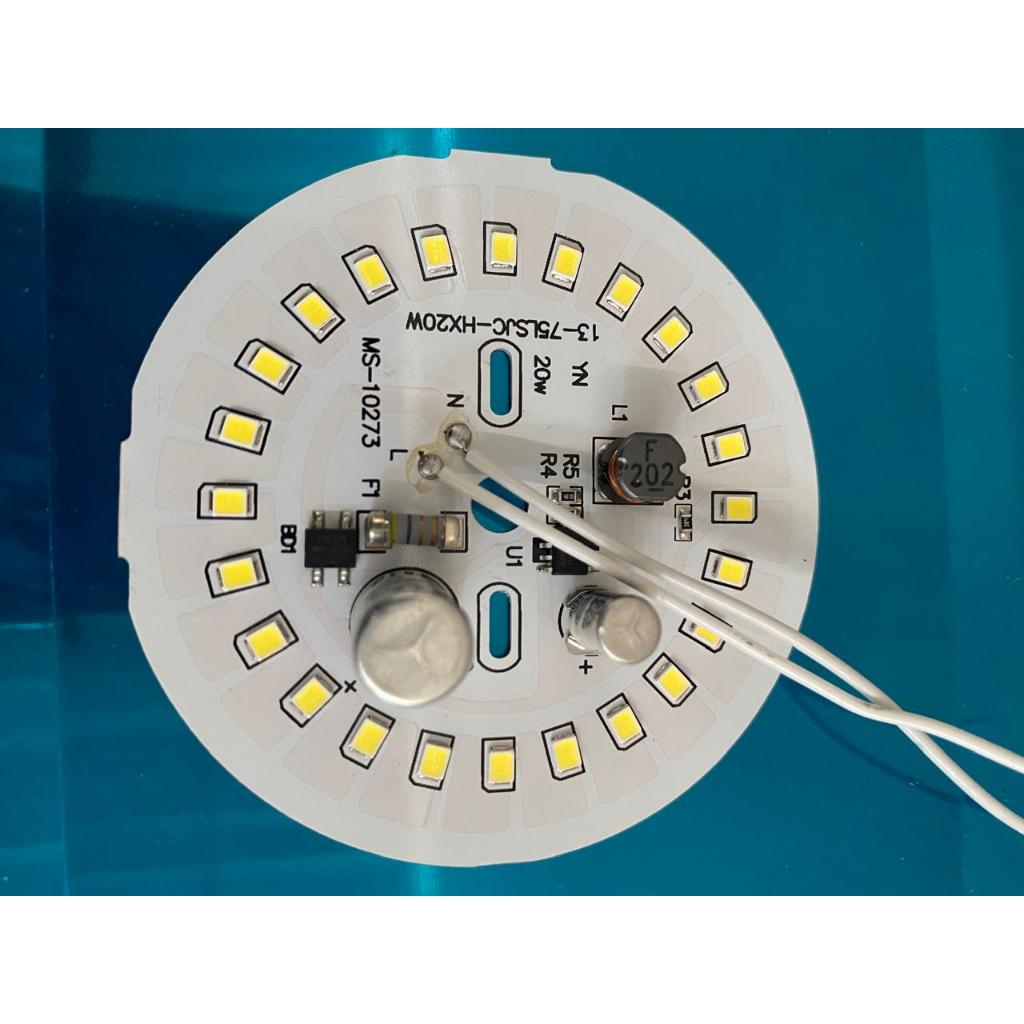 MESIN LAMPU/LED AC BM 20 WATT PUTIH DIAMETER 7.4 CM