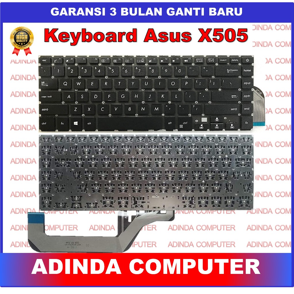 Keyboard Asus X505 X505B X505BA X505Z X505ZA X506 X505BP R504Z K505 K505ba