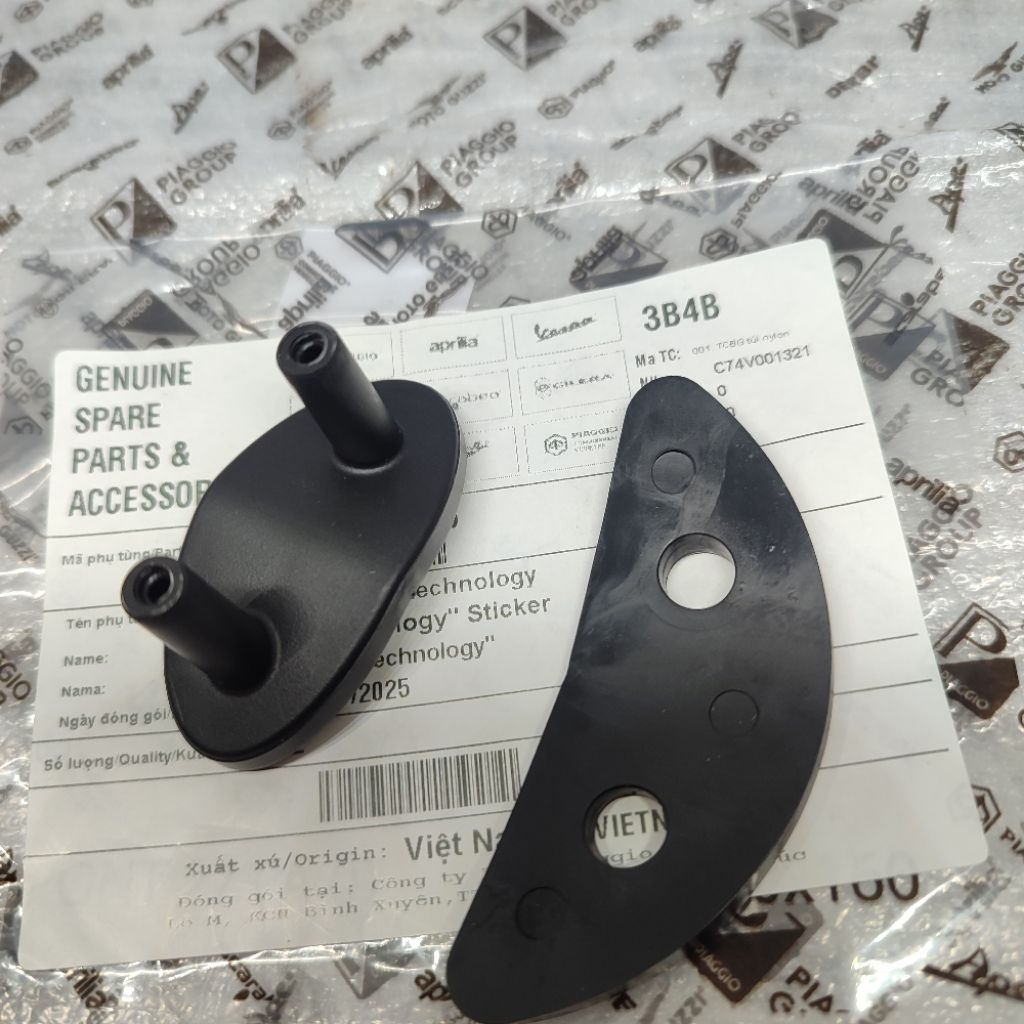 Dudukan Plat Nomor Depan Vespa Matic LX S IGET Facelift