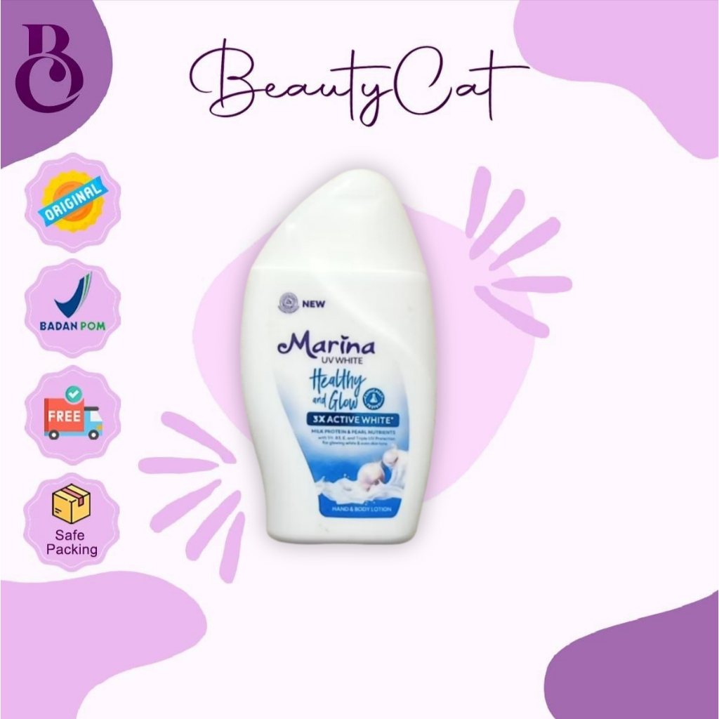 Marina Uv White Hand & Body Lotion Healthy & Glow 50ml