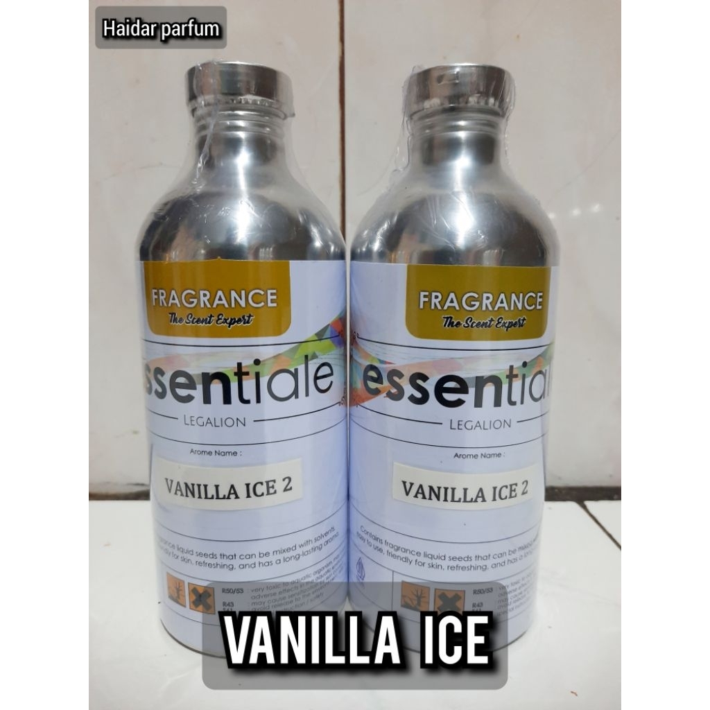 Bibit parfum VANILLA ICE Essentiale / v s vanilla ice packing 500gr segel