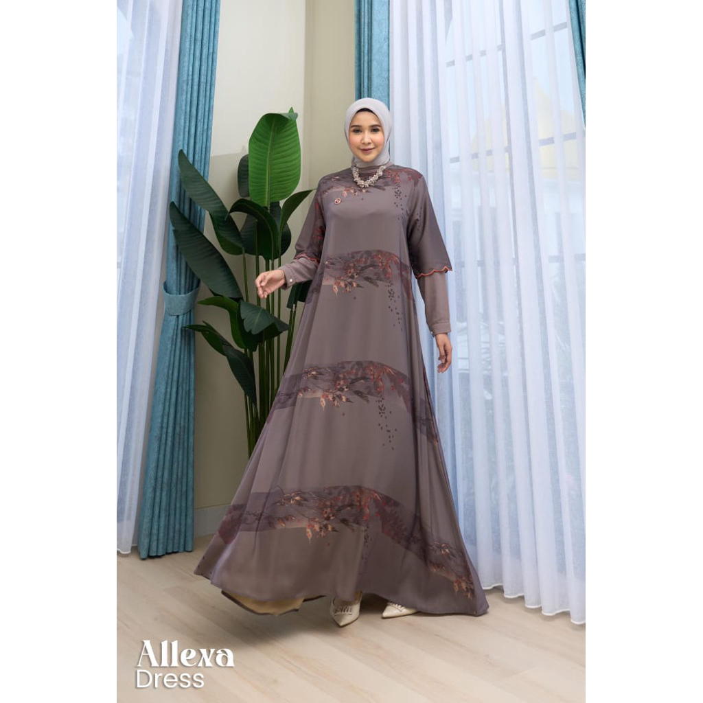 ALLEXA DRESS GAMIS PREMIUM THAMRIN MAREVI ORIGINAL