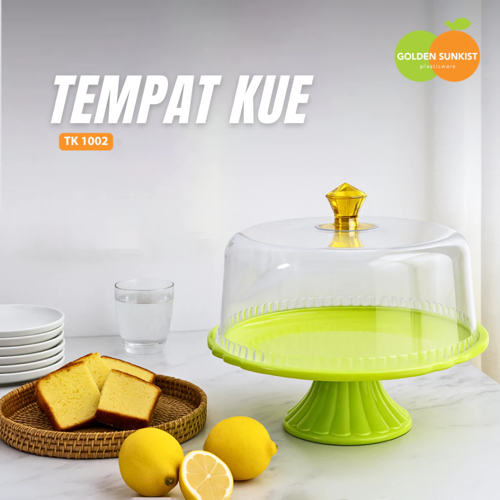 Tempat Kue Golden Sunkist TK 1002 Wadah Saji Makanan