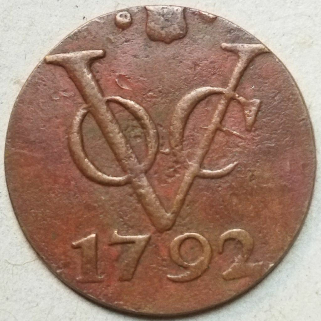 Koin VOC tahun 1792