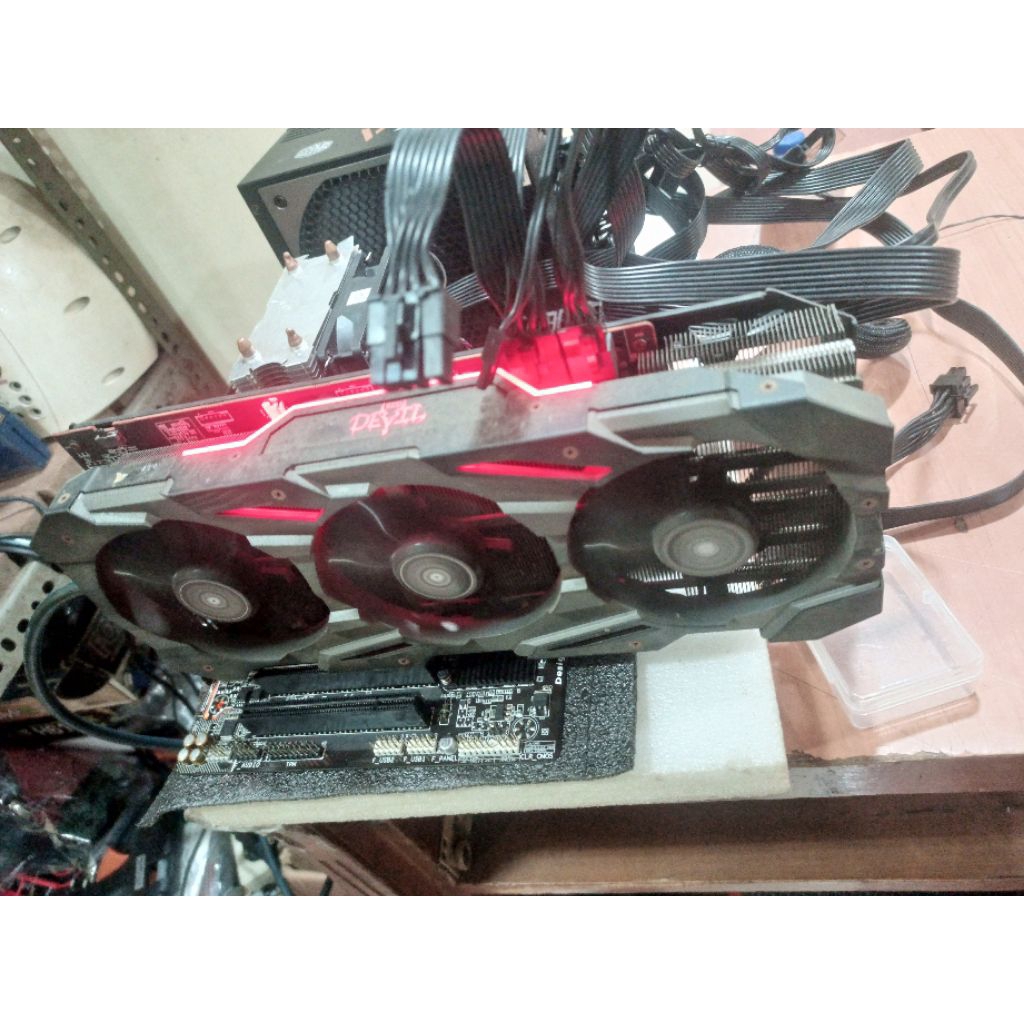 PowerColor Radeon RX 5700 Red Devil 8GB GDDR6 VGA AMD Triple Fan RX5700