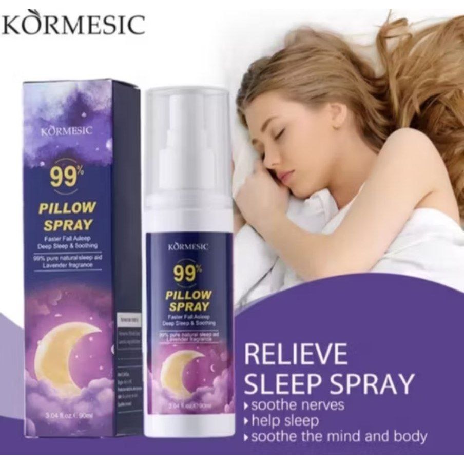 Semprotan Tidur Nyenyak Pillow Mist Deep Sleep Tidur Pulas Ampuh Sleep Spray Tidur Lebih Baik Spray 