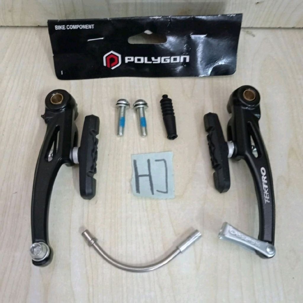 Rem V Brake Polygon Tektro Alloy Original Sepeda MTB Federal Lipat BMX Vbrake