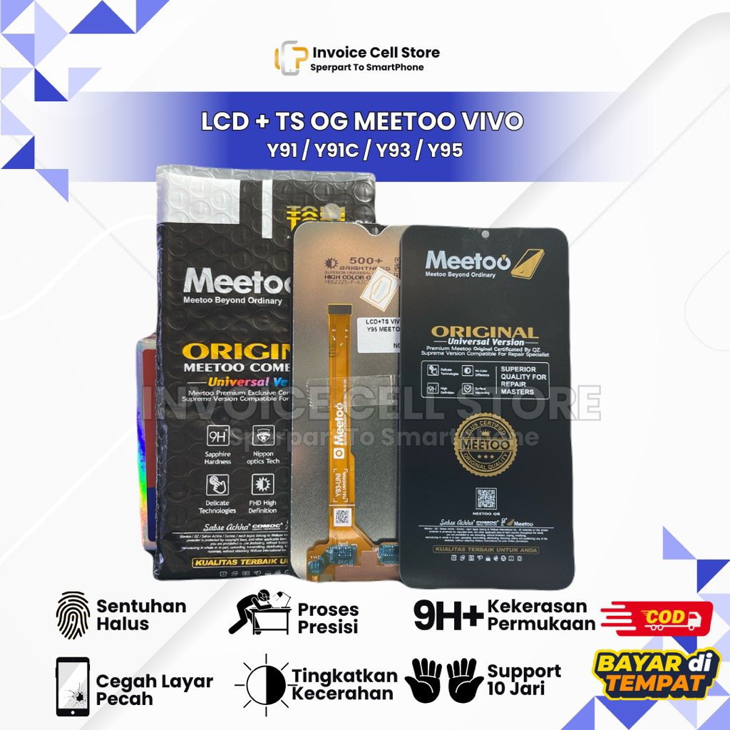 LCD TOUCHSCREEN MEETOO HP VIVO Y91C / Y91 / Y93 / Y95