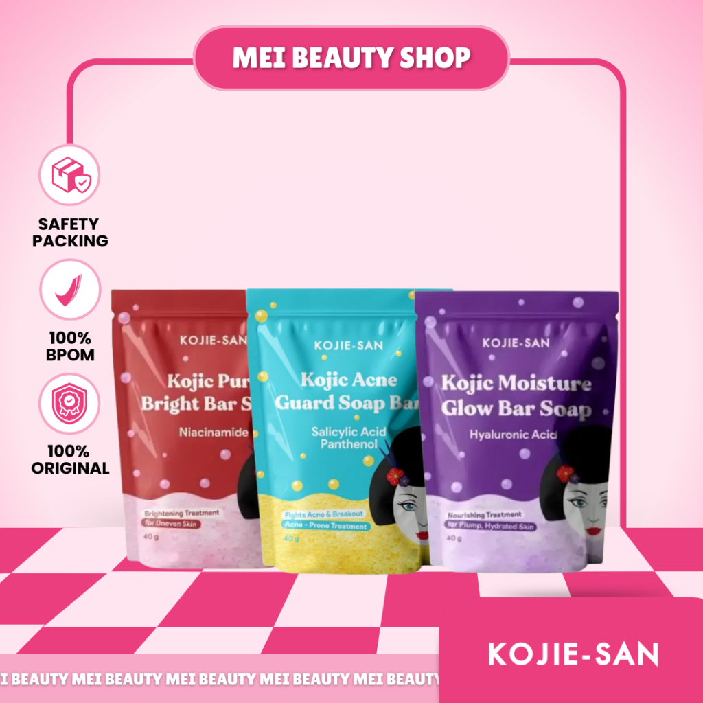 KOJIE-SAN Soap Bar/Pure Bright/Acne Guard/Glow Soap Bar