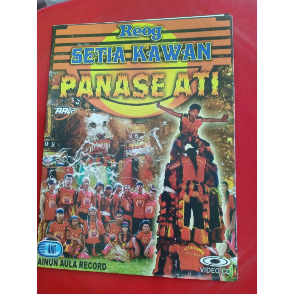VCD REOG SETIA KAWAN PANASE ATI
