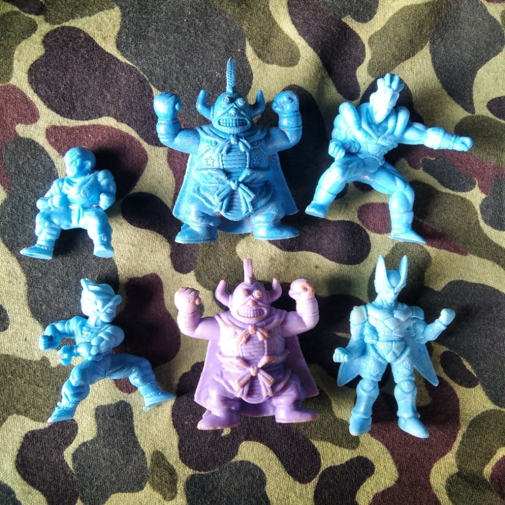 Figure Jadul Dragonball BIRU 6cm Figure Plastik Jadul Goku Vintage Plastic Figure Dragon Ball Mainan