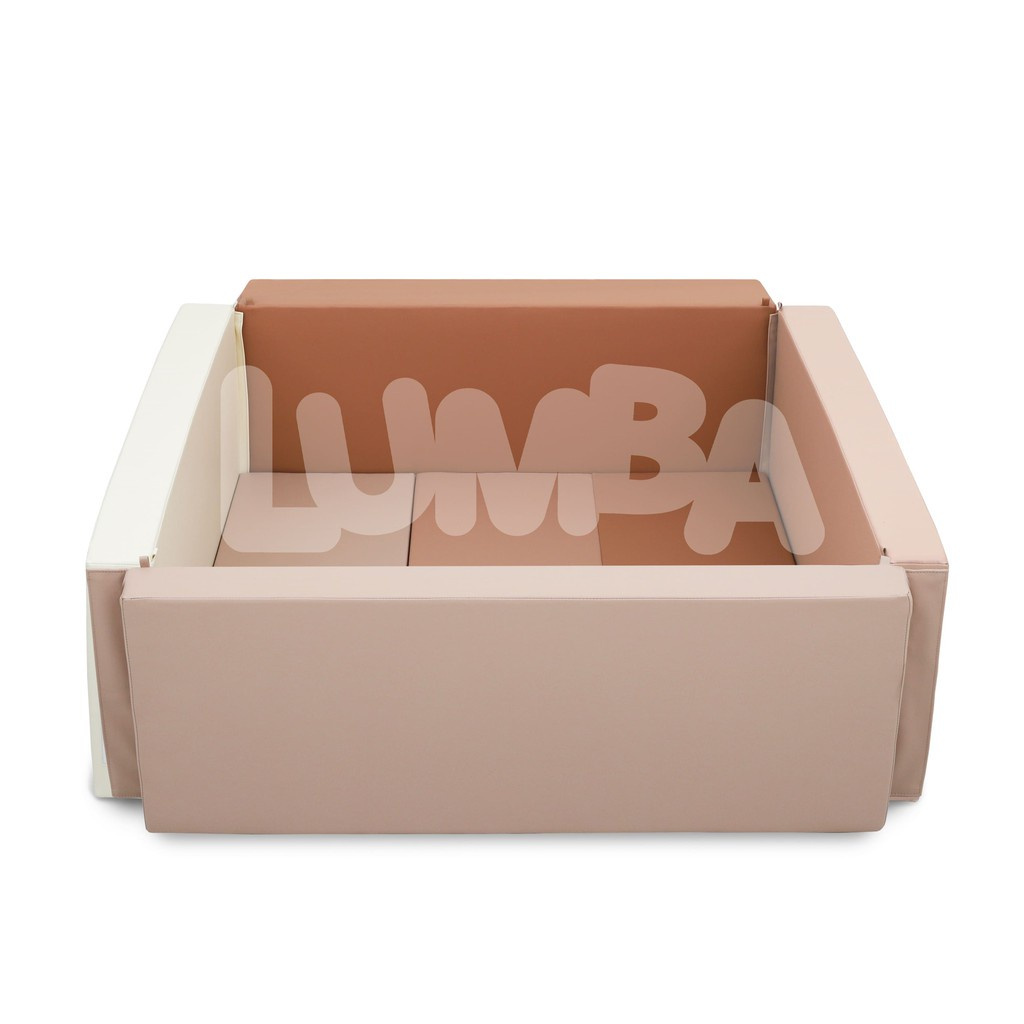 Lumba Playground Antibacterial Chocolate | Bumperbed Chocolate| Bumpermat | Playmat | Box bayi | Mat