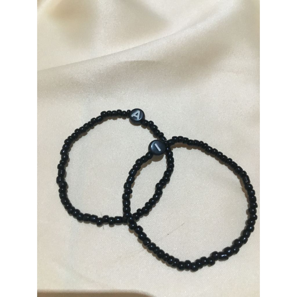 Gelang Huruf | Gelang Manik Huruf | Gelang Nama