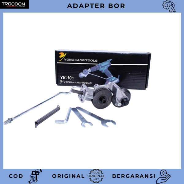 Adapter Bor Ke Gergaji Potong Seng Plat Metal Kepala Ganda multifungsi