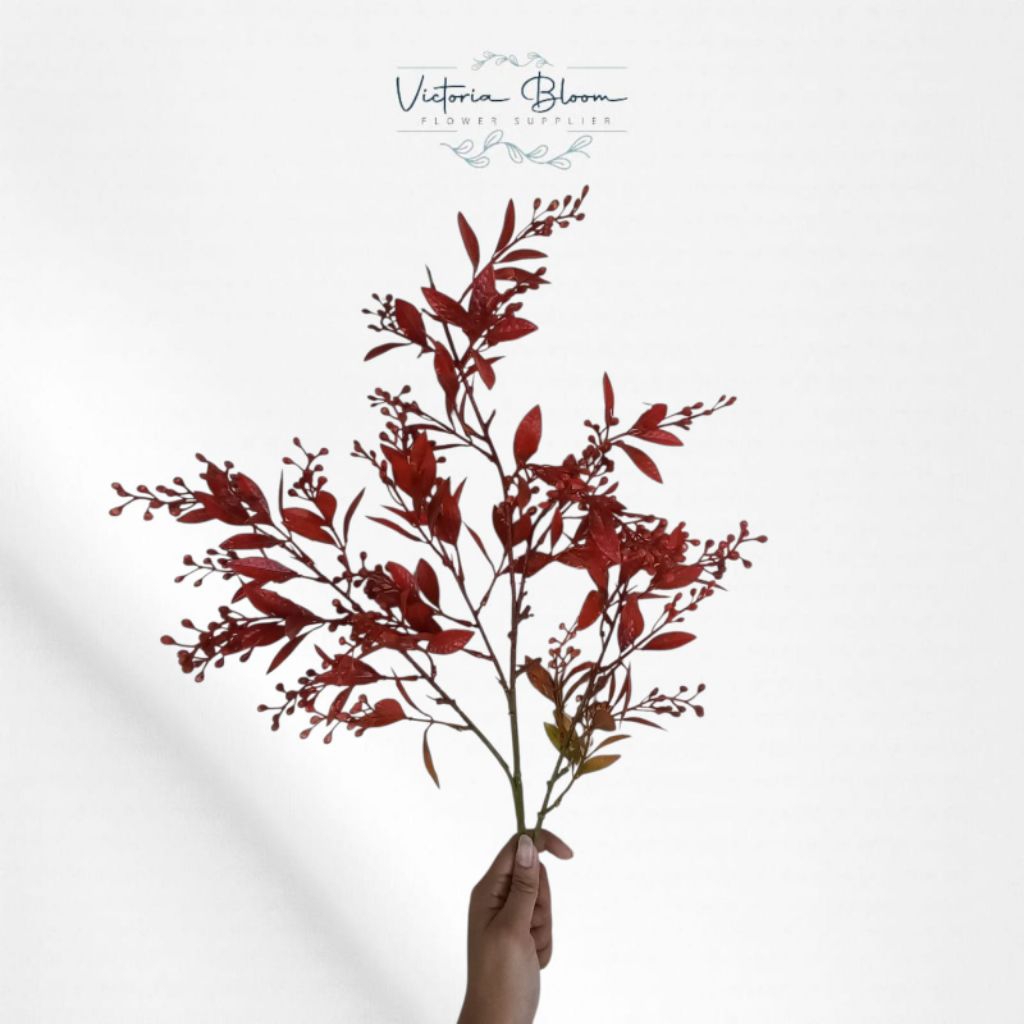 daun artifical/tanaman hias/hiasan dinding/Tanaman Plastik/Tanaman dekorasi