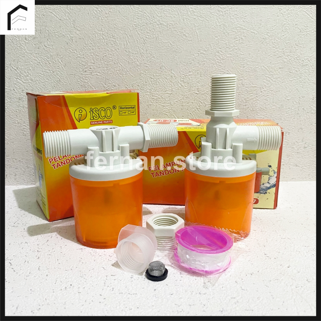 ISCO Pelampung Keran Otomatis ,Kran Otomatis 1/2"/ Water Control Pelampung Toren Pelampung Tandon