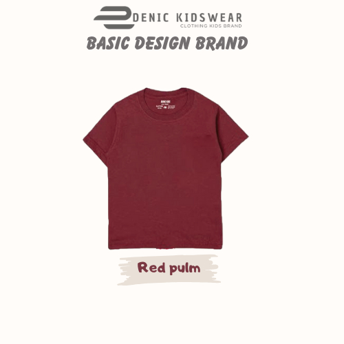 kaos polos anak / kaos polos anak murah laki-laki kaos anak usia 1-10 tahun kaos polos anak-anak per