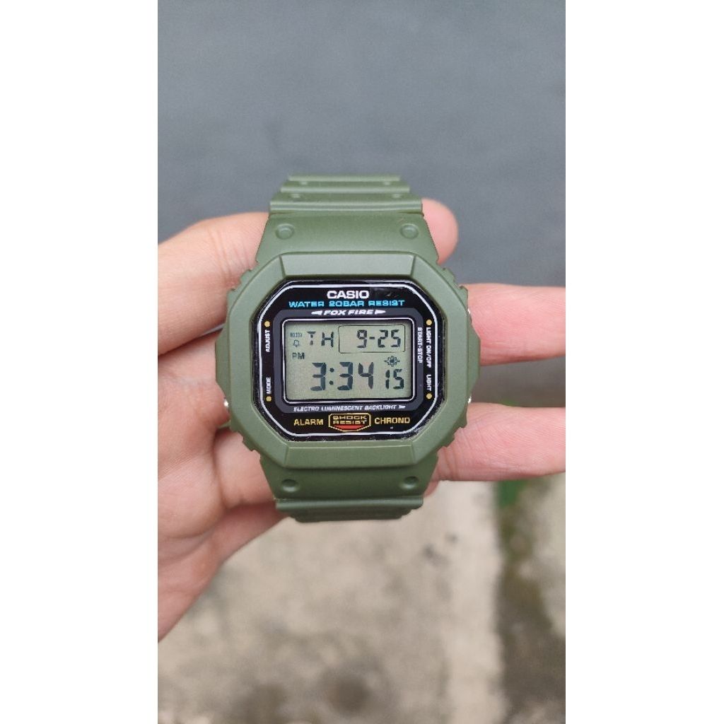 GShock DW 5600e Fox Fire
