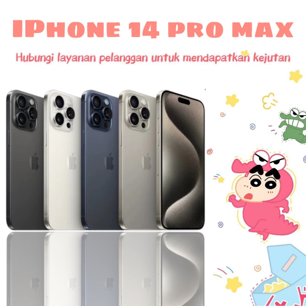 IP 14 Pro Max / IP 14 Pro Second inter ProMax Normal 128GB Bekas