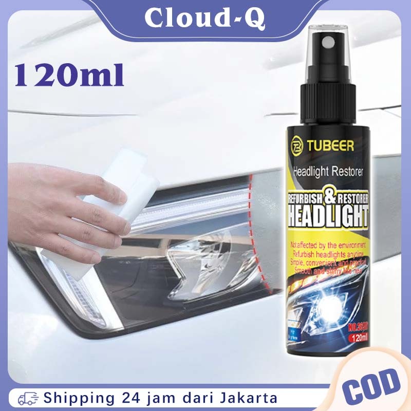 Cairan Pembersih Mika Lampu Mobil / Pemutih Kaca Lampu Depan Mobil / Headlight Restored