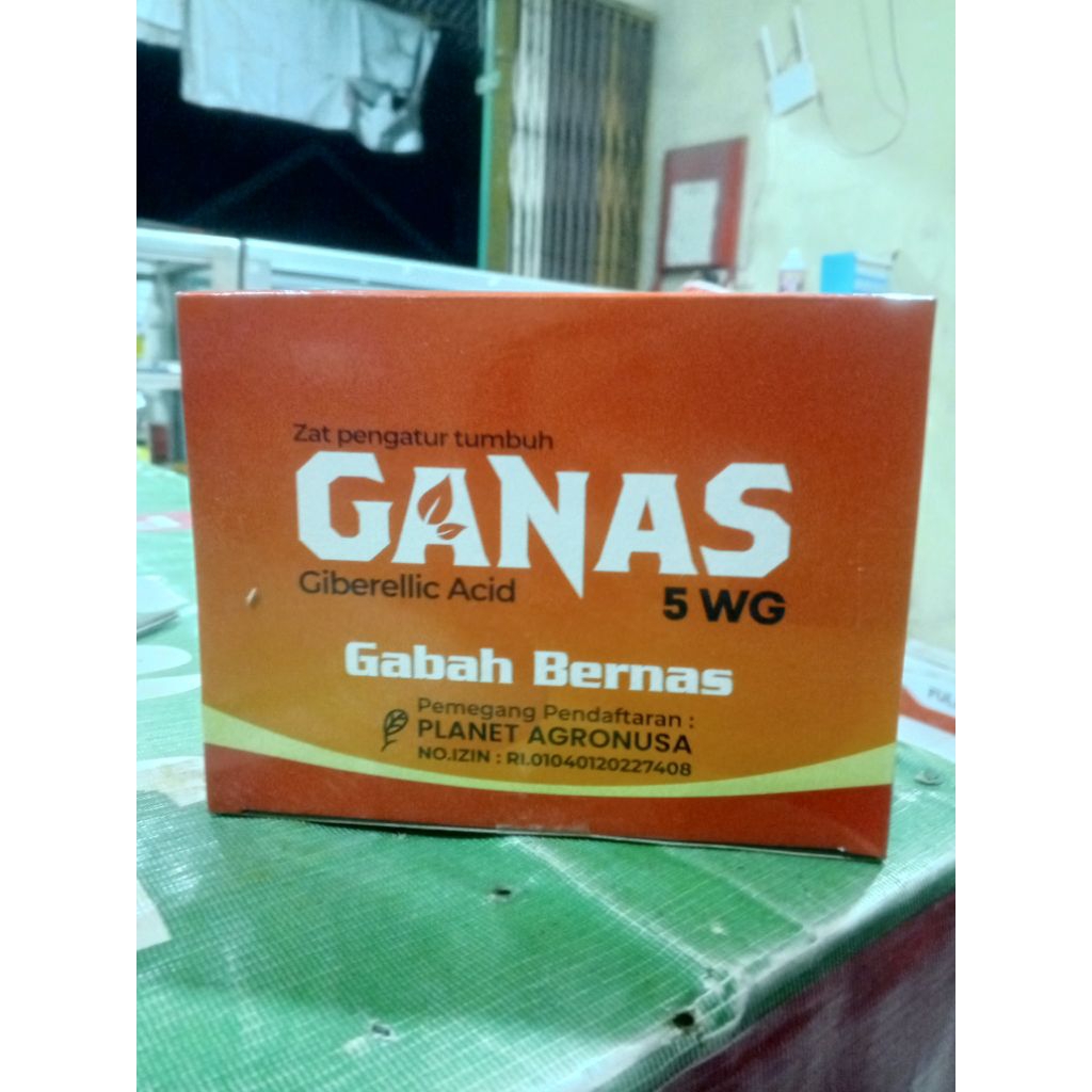 ganas 5 WG ZPT kemasan satuan 2g