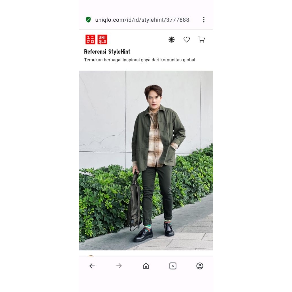 Outer Utility Uniqlo