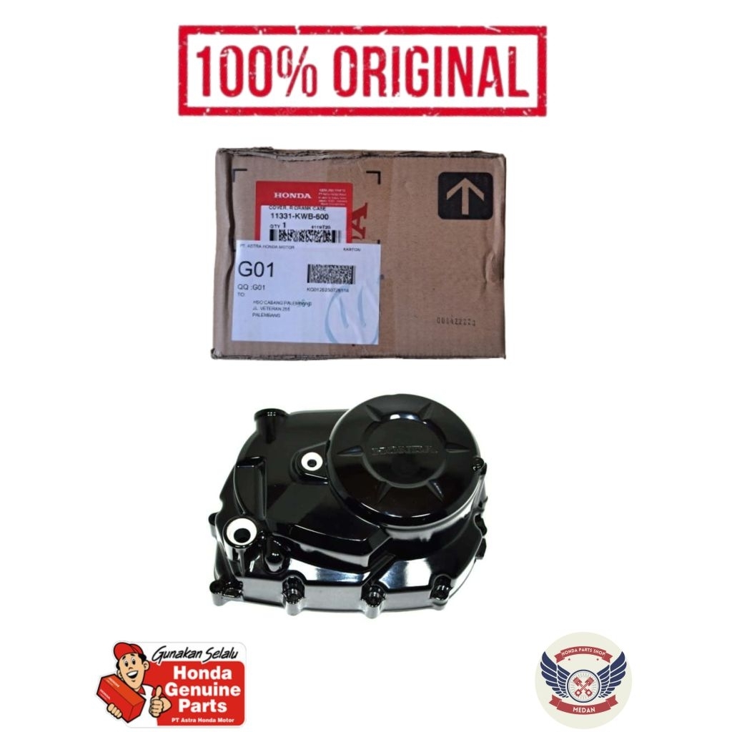 11331KWB600 Tutup Bak Mesin Kanan Bak Kopling Closs - Revo Injeksi FI , Revo Absolute Fit Karburator
