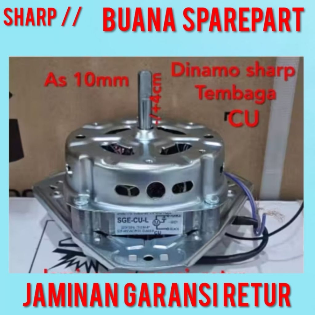 dinamo pengering mesin cuci  sharp ,Dinamo spin sharp dinamo mesin cuci pengering spin sharp.